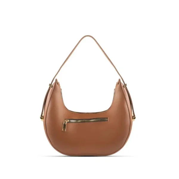 Chic Mustard PU Leather Handbag with Top Handle